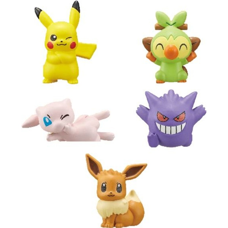 Bandai Bikkura Tamago Pokemon Aiming for a Dream! Figure Collection (For Bath Use)