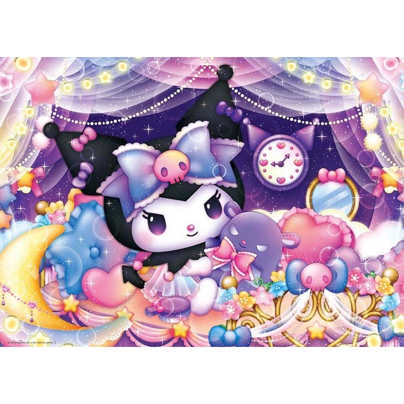 Beverly 600-016 Jigsaw Puzzle Kuromi’s Excitement  My Room (600 Pieces)