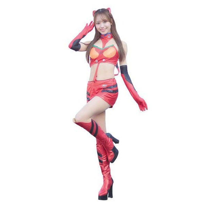 Hasegawa 1/12 12 Real Figure Collection “Evangelion Racing” Circuit Mate Ayaka Matsuda/Shikinami Asuka Langley Resin Kit