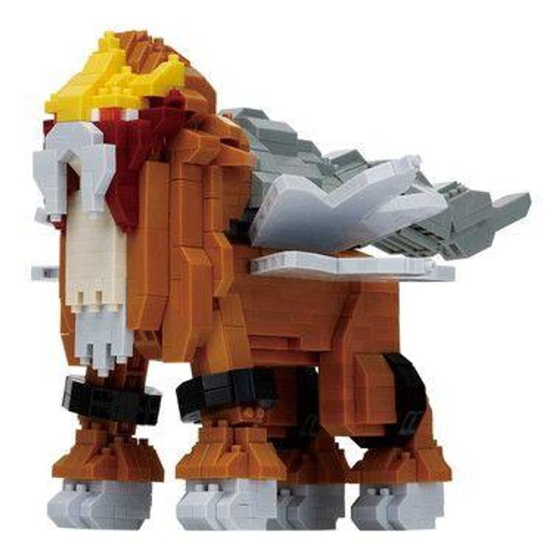 Kawada nanoblock Pokemon Entei Deluxe Edition