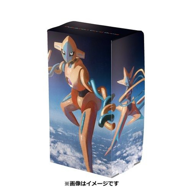 Pokemon Center Original Card Case W/Tray Deoxys
