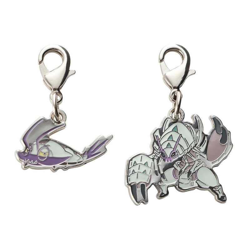 Pokemon Center Original National Pokedex Metal Charm 767 768