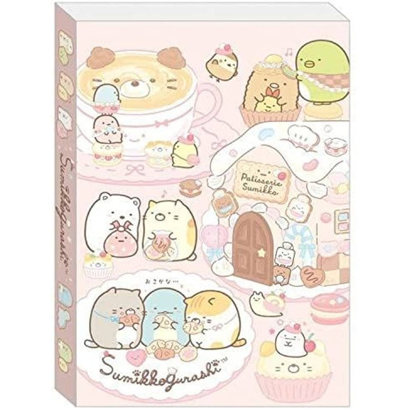 San-x Sumikko Gurashi Memo Pad ‘Neko & Sweets Shop’ MH07202