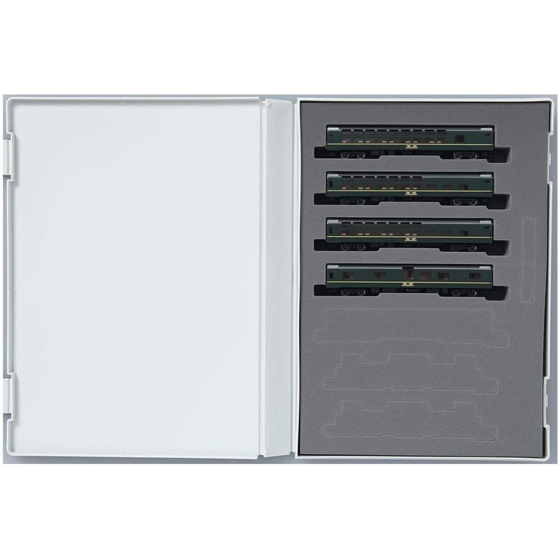 Tomix 98361 JR Series 24 Type 25 Sleeping Cars ‘Twilight Express’ 4 Cars Add-on Set B (N scale)