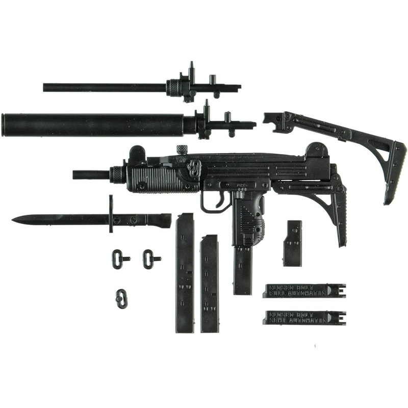 Tomytec Military Series 1/12 Little Armory LA084 SMG-UZ Type Plastic Model