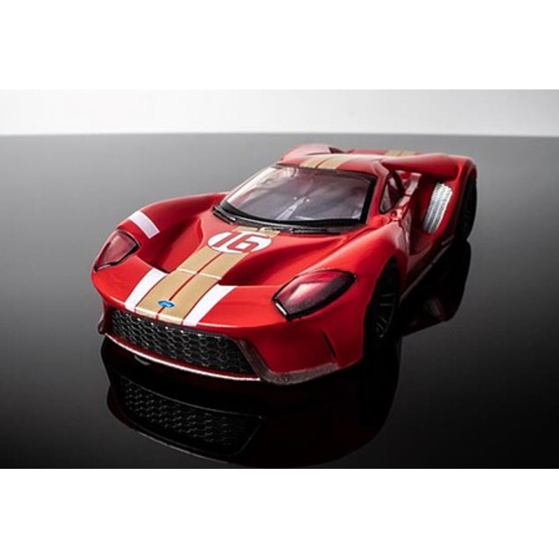 2022 Ford GT Heritage #16 Slot Car (Red)