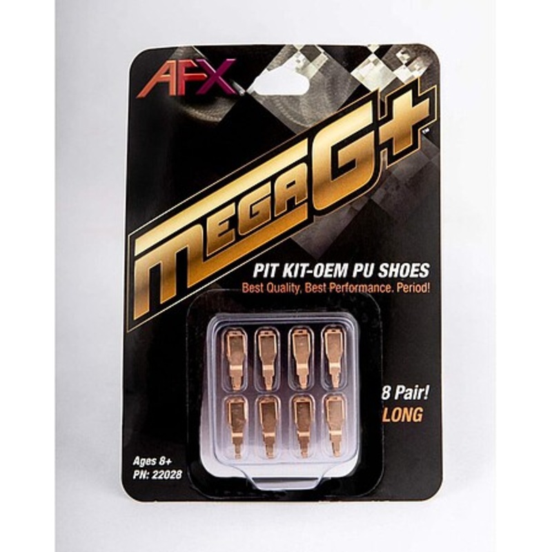Mega G+ Pit Kit-OEM PU Shoes – Long (8 Pairs)