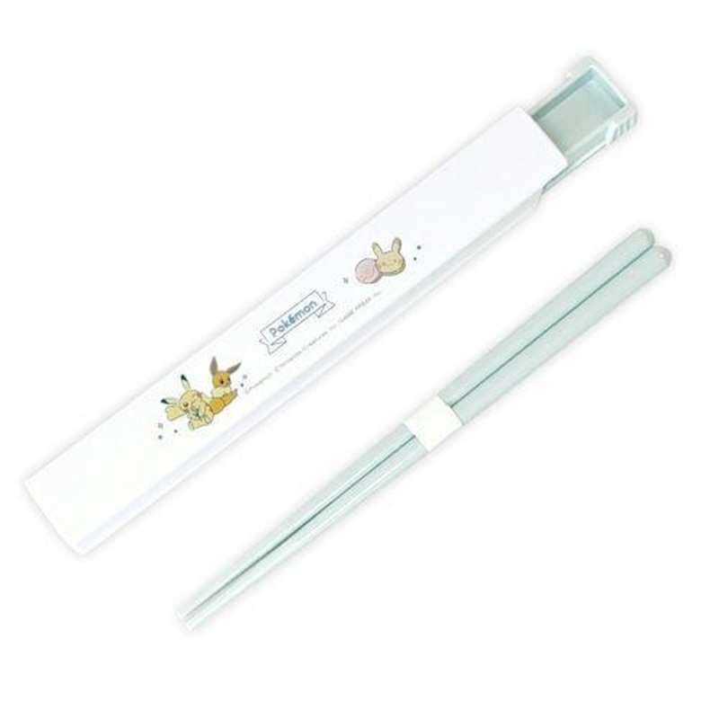 Pokemon Center Original Chopsticks and Case (Happy Drink)