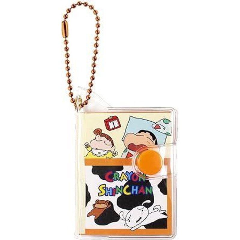 T’s Factory Shin-Chan Mini Notebook Keychain with Photo Window – Futon