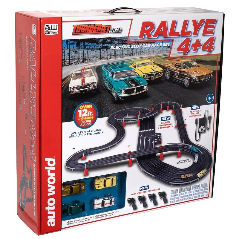 12′ Rallye 4+4 Race Set