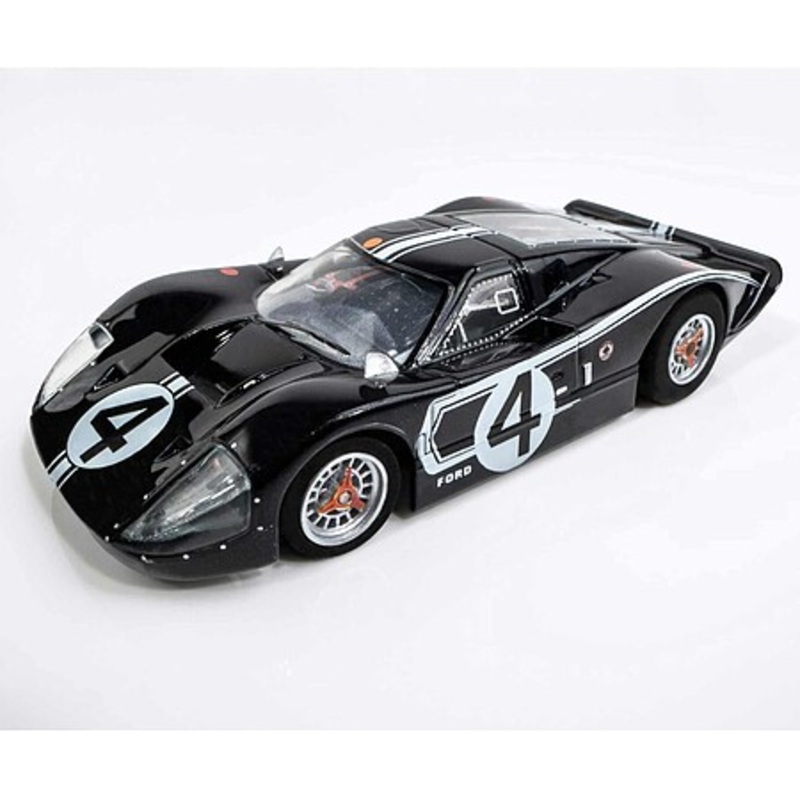 1967 Lemans Ford GT40 MK IV #4 Slot Car (Black)