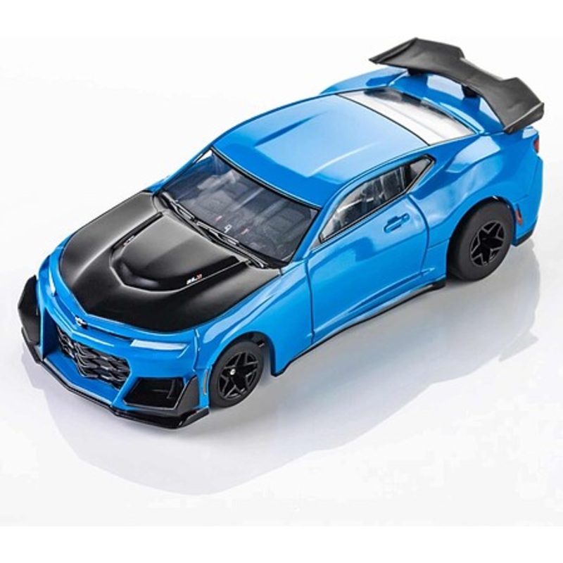 2021 ZL1 Camaro 1LE Slot Car (Rapid Blue)