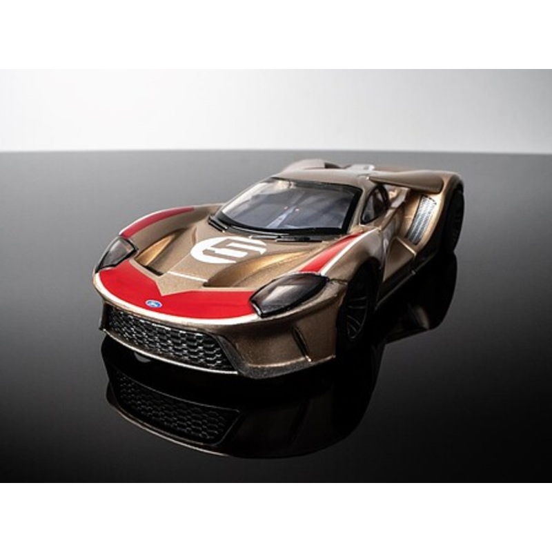 2022 Ford GT Heritage #5 Slot Car (Gold)