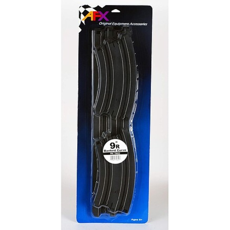 9” 1/2 Radius Slot Car Banked Curve Track