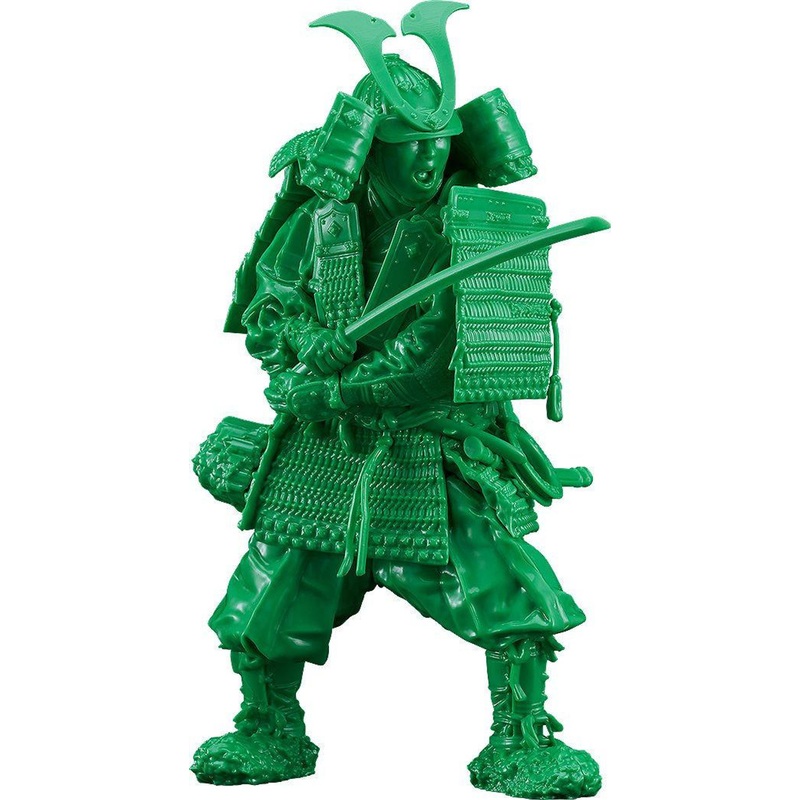 Max Factory PLAMAX 1/12 Kamakura Period Armored Warrior: Green Color Edition Plastic Model