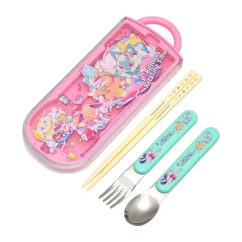 Pokemon Center Original Cutlery Set – Pokemon Relaxing Time