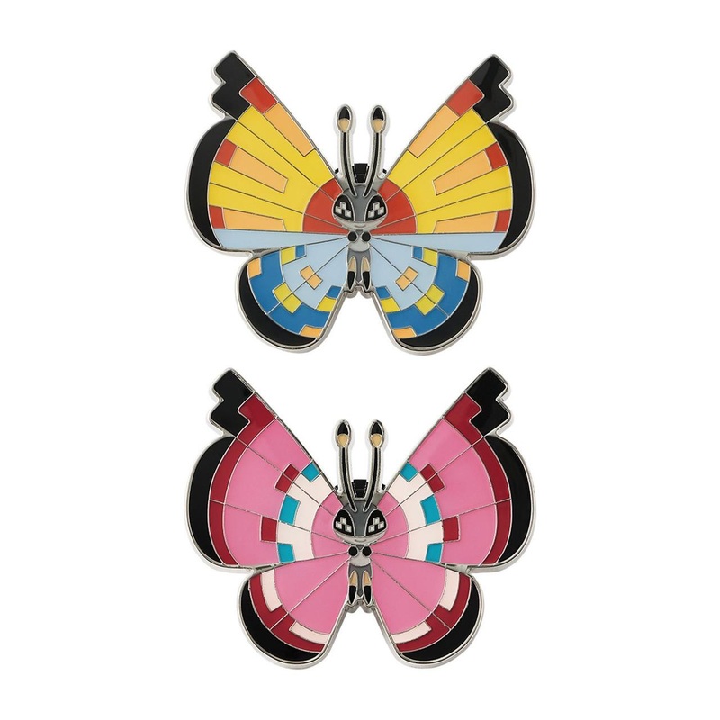 Pokemon Center Original Pins Collection Vivillon All 20 Types Set
