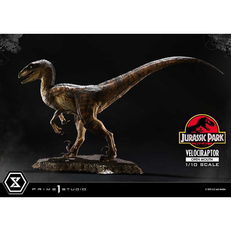Prime 1 Studio Prime Collectable Figure: Jurassic Park – Velociraptor Open Mouth Ver. 1/10 Figure