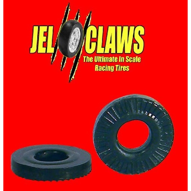 Rubber Racing Tires for Aurora T-Jet & Vibrator Cars (10)