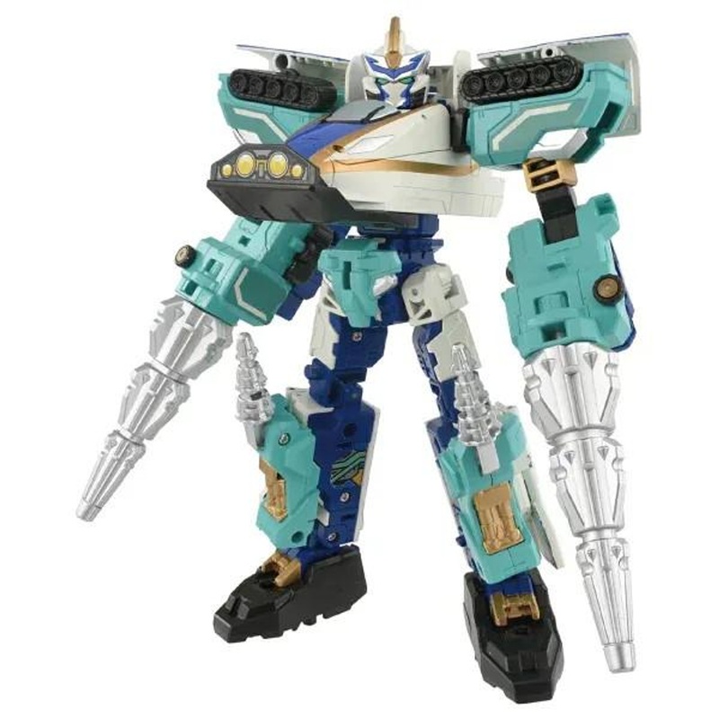 Takara Tomy Pla-Rail Shinkansen Henkei Robo Shinkalion Kagayaki and Drill (Merging Robots)
