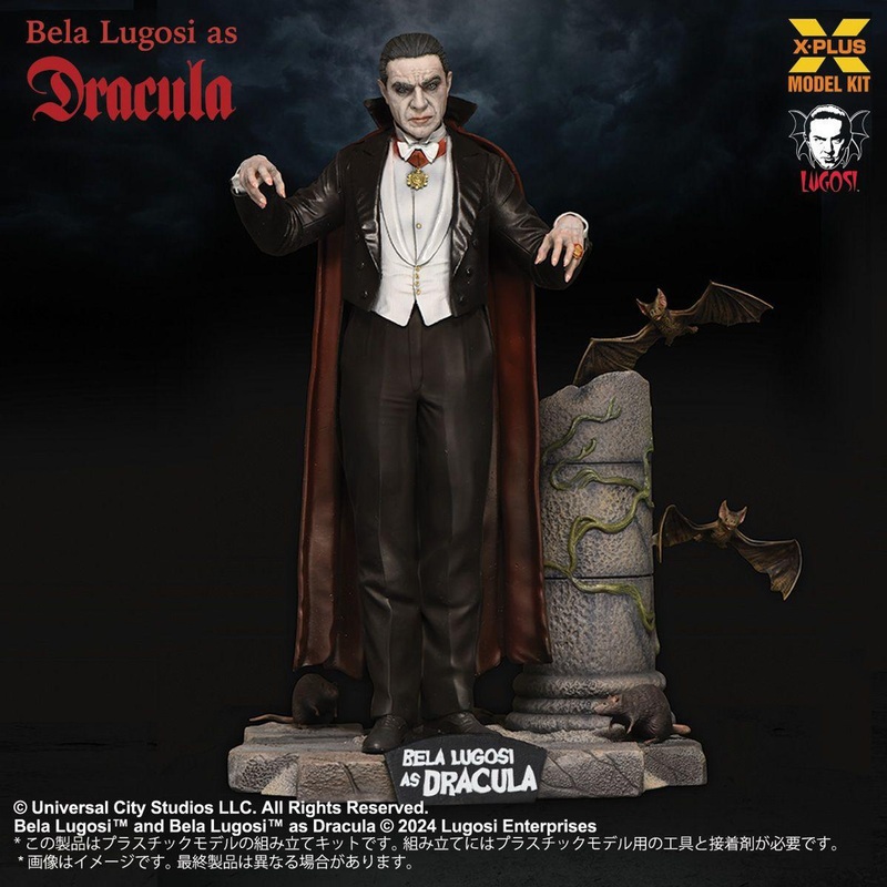 XPlus 1/8 Bela Lugosi as Dracula Plastic Model Kit