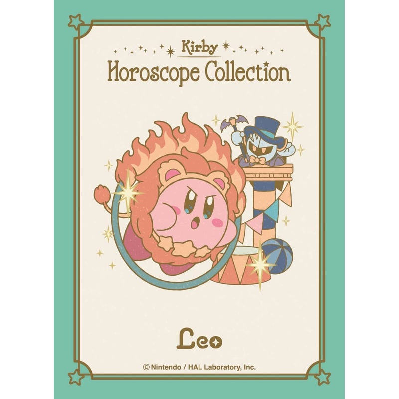 Ensky KIRBY Horoscope Character Sleeve Leo 65pcs