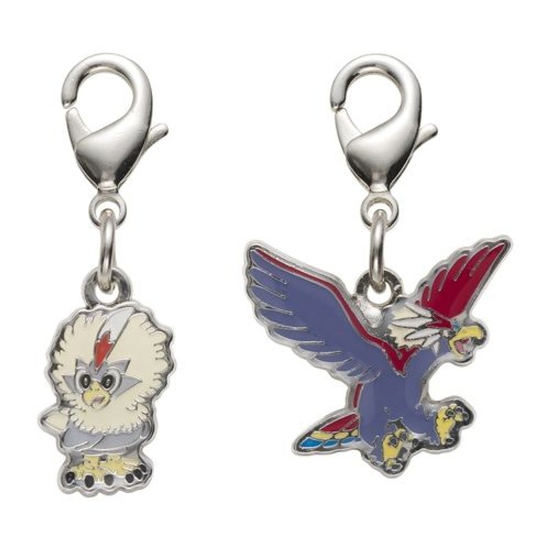 Pokemon Center Original Metal Keychain Series – Rufflet 627 – 628