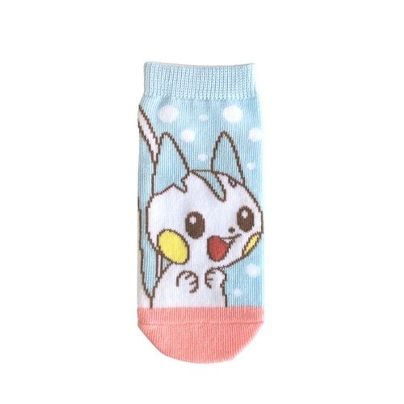 Pokemon Center Original Pokemon Center Socks Carax Kids  Pastel  Paciris 13-18cm