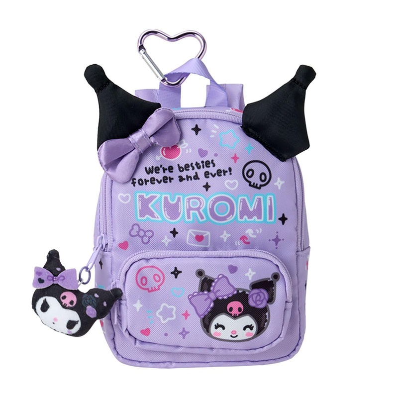 Sanrio Kuromi Backpack-Shaped Pouch School Festival