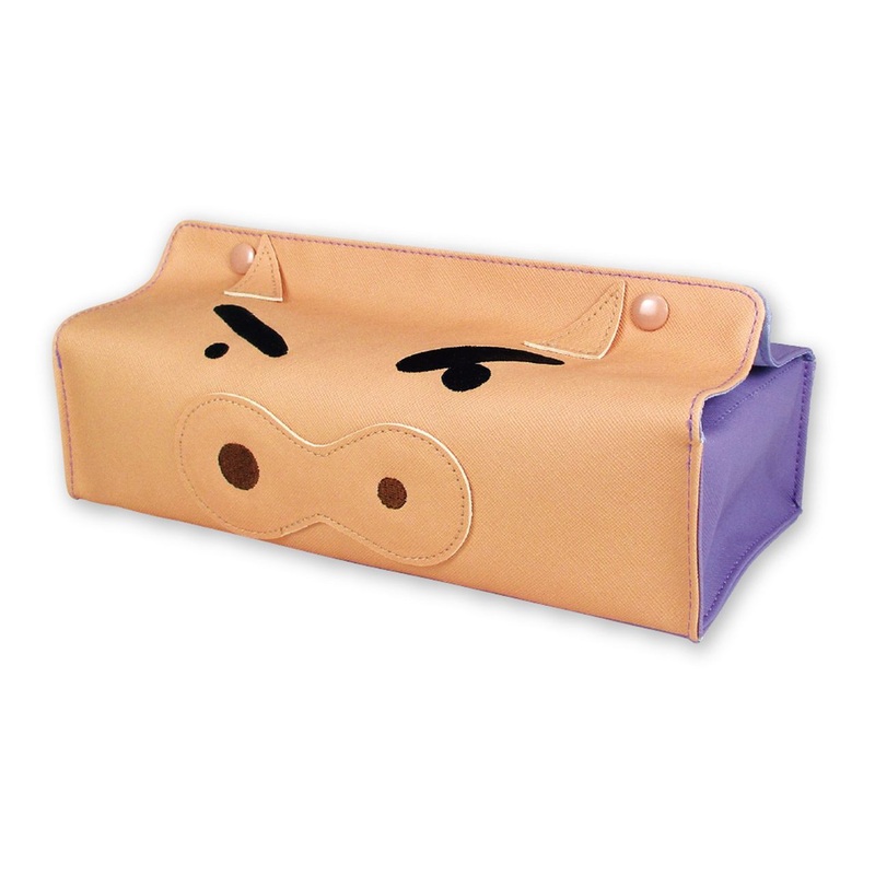 T’s Factory Tissue Box Cover Crayon Shin-chan Buriburizaemon Do-Up