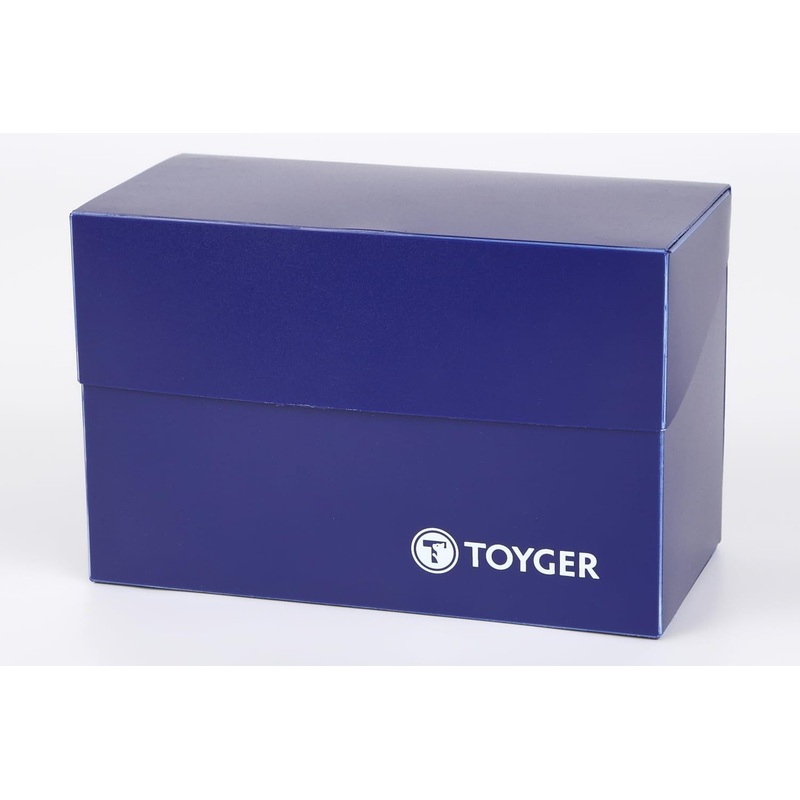 Toyger Dual Deck Case [Nested Super Versatile Large Capacity Deck Case] With Two Separators (Navy)
