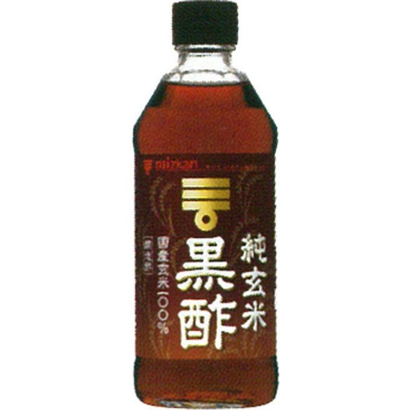 Mizkan Pure Brown Rice Black Vinegar 500Ml