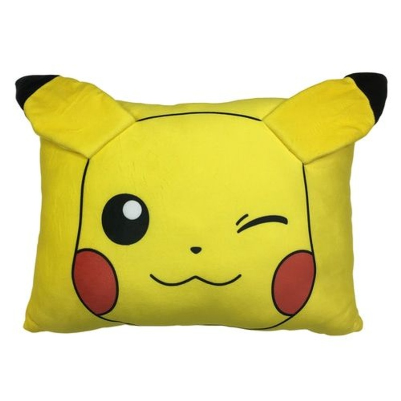 Pokemon Center Original Die-Cut Mochi Mochi Soft Cushion Pillow Pikachu