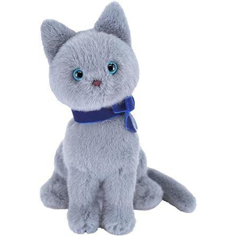 Sunlemon Jolly Plush Toy – Sitting Grey Cat