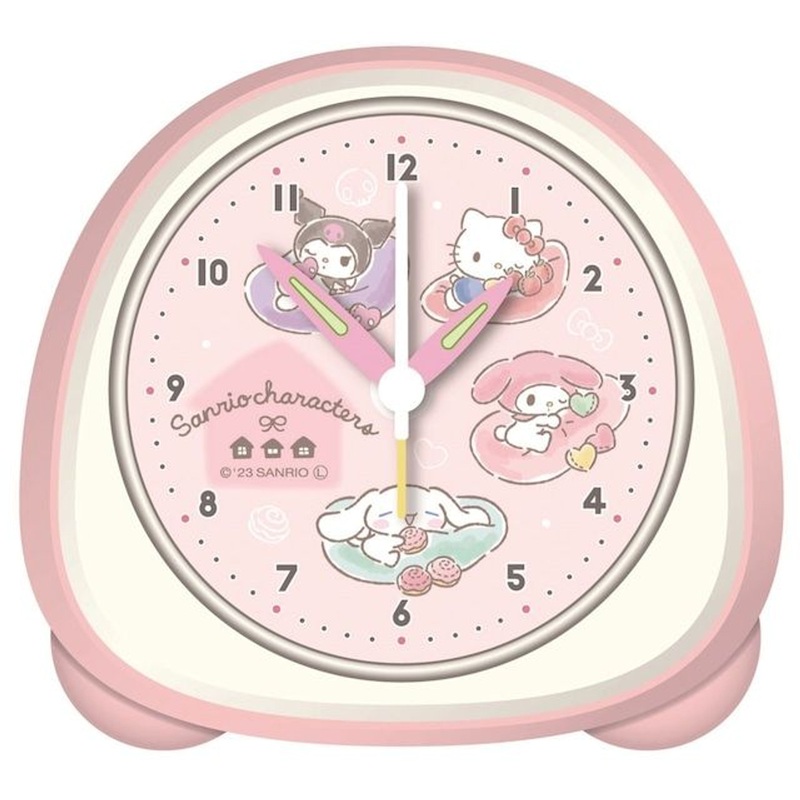 T’s Factory Sanrio Alarm Clock with Light Sanrio Characters