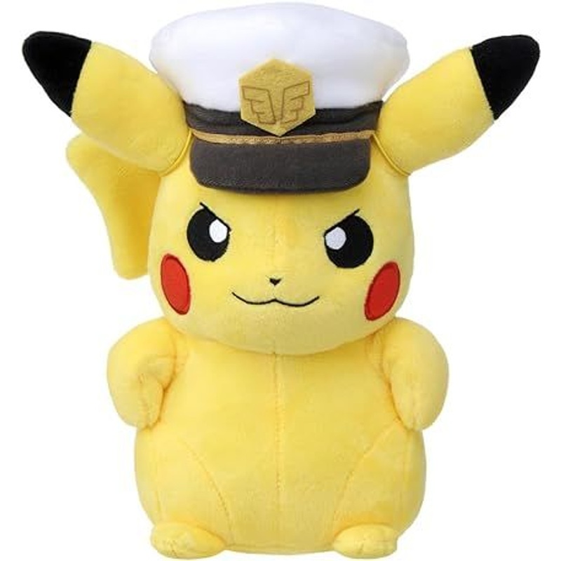 Takara Tomy Pokemon Plush Doll Captain Pikachu