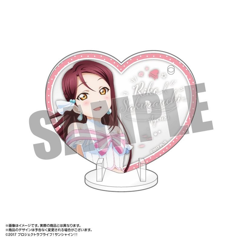 amiami Pikuria Acrylic Keychain & Stand – Riko Sakurauchi (Love Live! Sunshine!!)