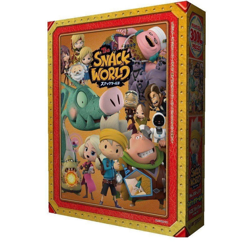 Ensky 300-L537 Jigsaw Puzzle The Snack World (300 Pieces)