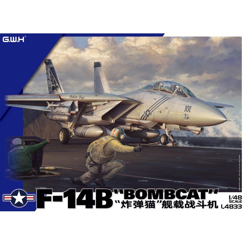 Great Wall Hobby 1/48 US Navy F-14B Bombcat Plastic Model