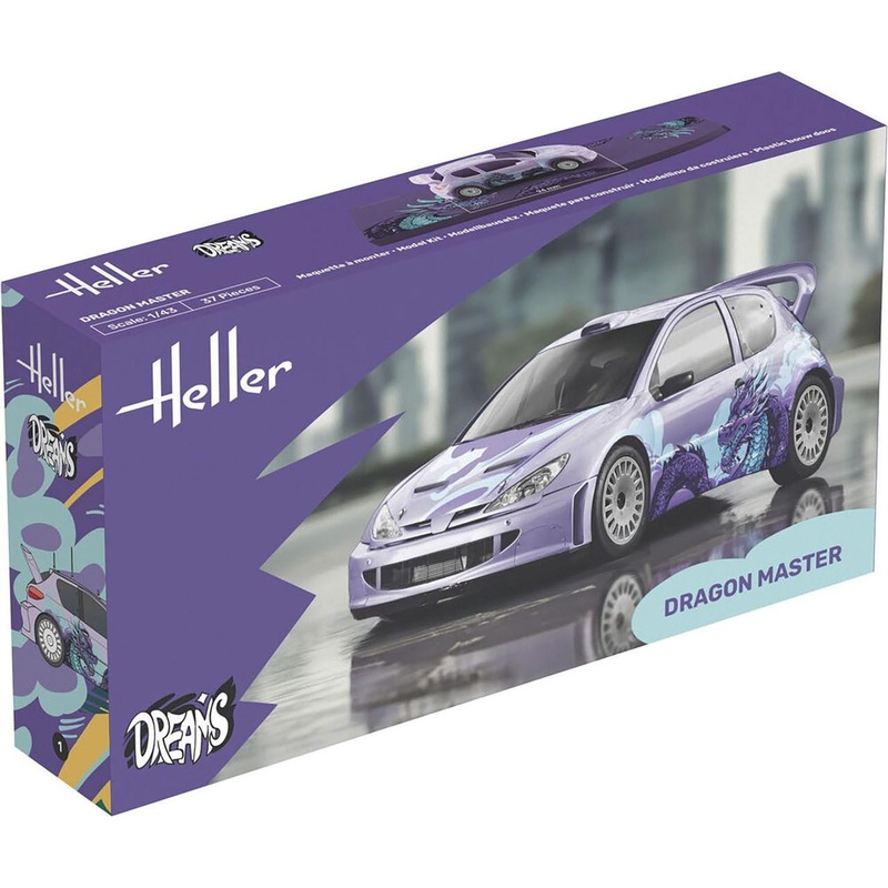 Heller 1/43 Dreams Series Dragon Master Plastic Model