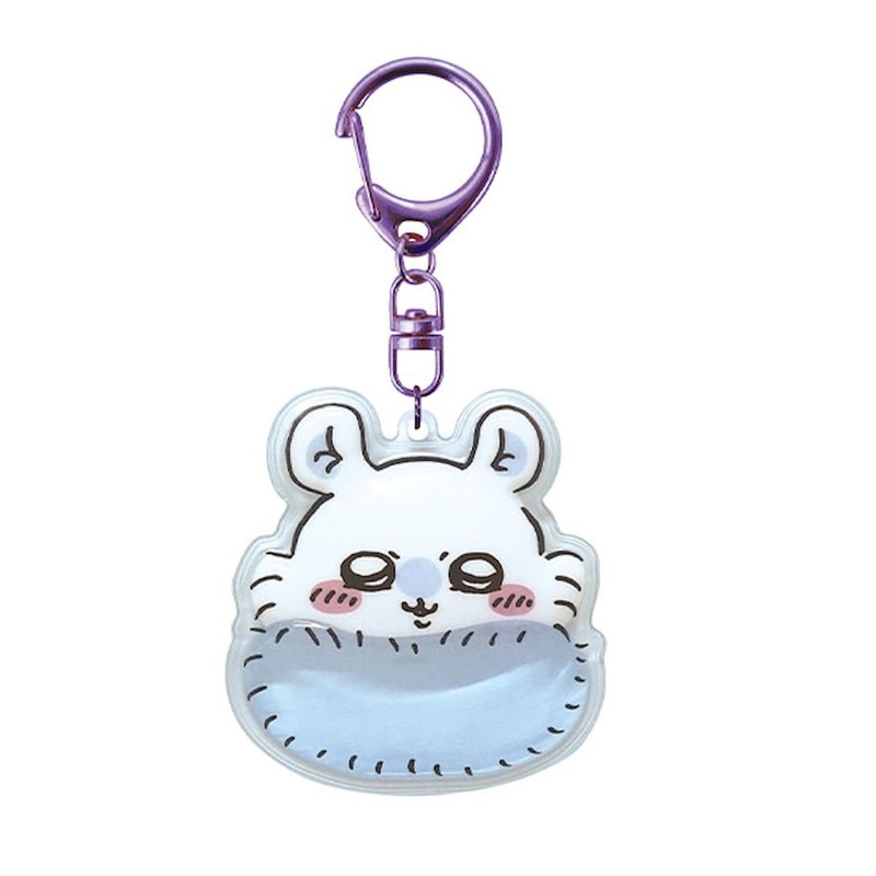 Kcompany Puffy Keychain Chiikawa (Momonga)
