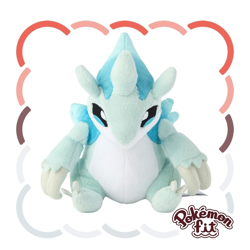 Pokemon Center Original A028 Plush Pokemon Fit Sandslash (Alolan Form)