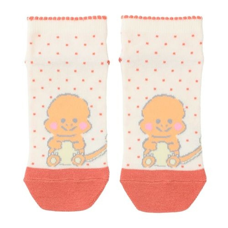 Pokemon Center Original Ankle Socks Write the Report! Charmander  (23~25cm)