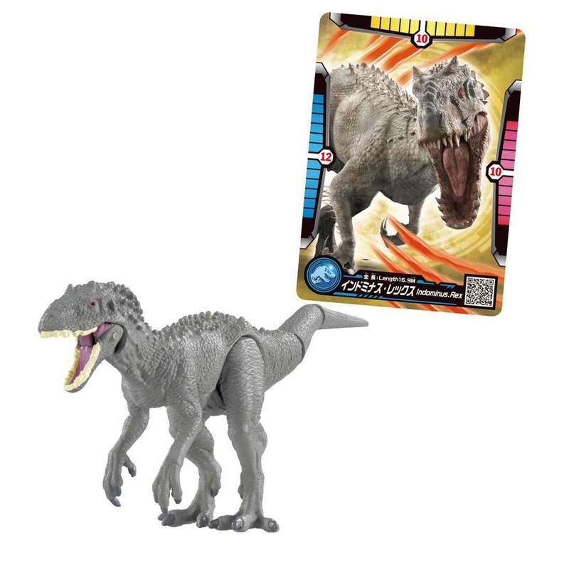 Takara Tomy Ania Jurassic World Indominus Rex (Includes Ania Battle Card) Dinosaur Toy