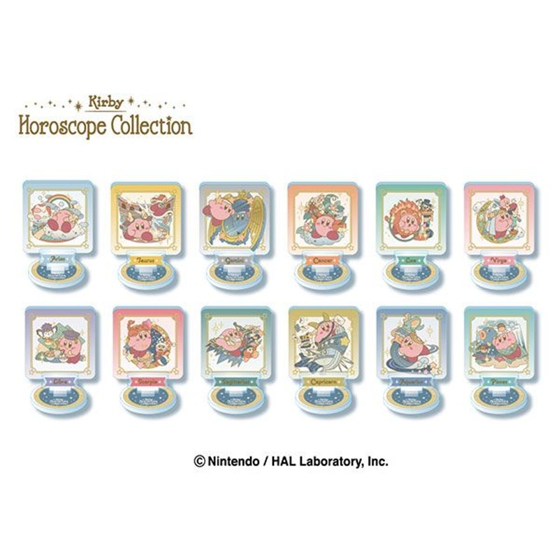 Ensky Kirby Horoscope Collection Acrylic Stand 12pcs Box