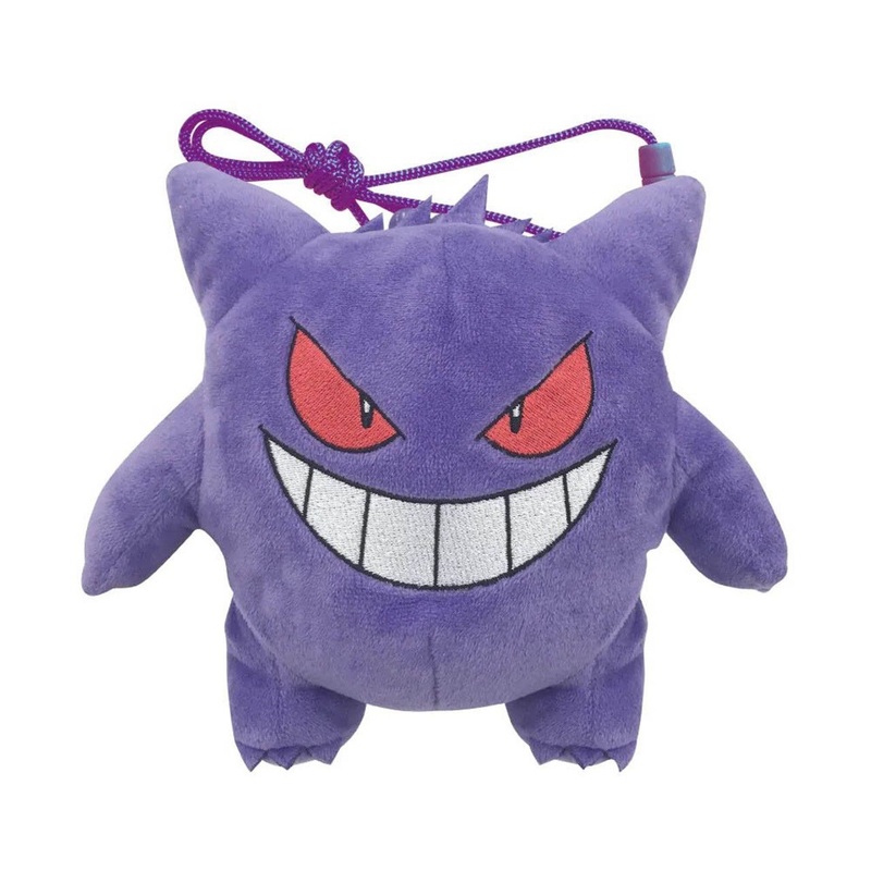 SK JAPAN Pokemon Center Plush Coin Case Gengar