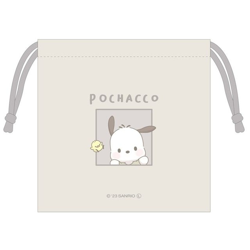 T’s Factory Sanrio Drawstring Bag Pochacco (Hey, Hey Cuddle!)