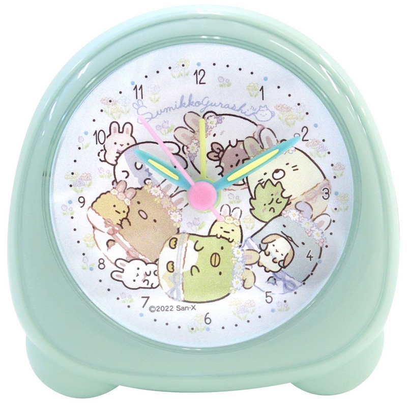 T’s Factory Sumikko Gurashi Rice Ball Shaped Clock with Light – Rabbit’s Garden