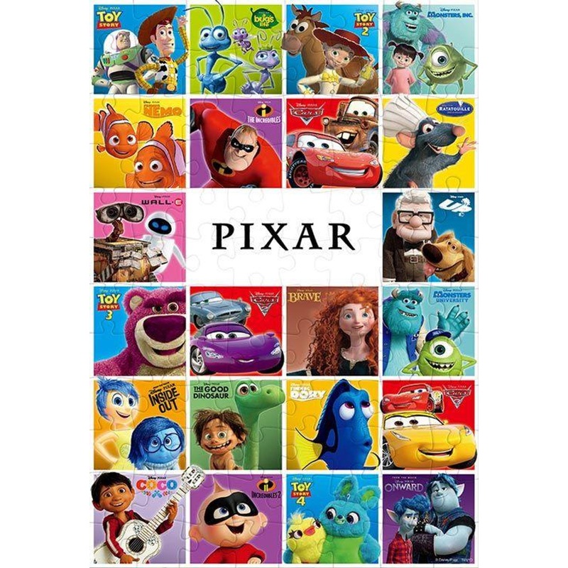 Tenyo Jigsaw Puzzle Pixar Posters (96 Pieces)
