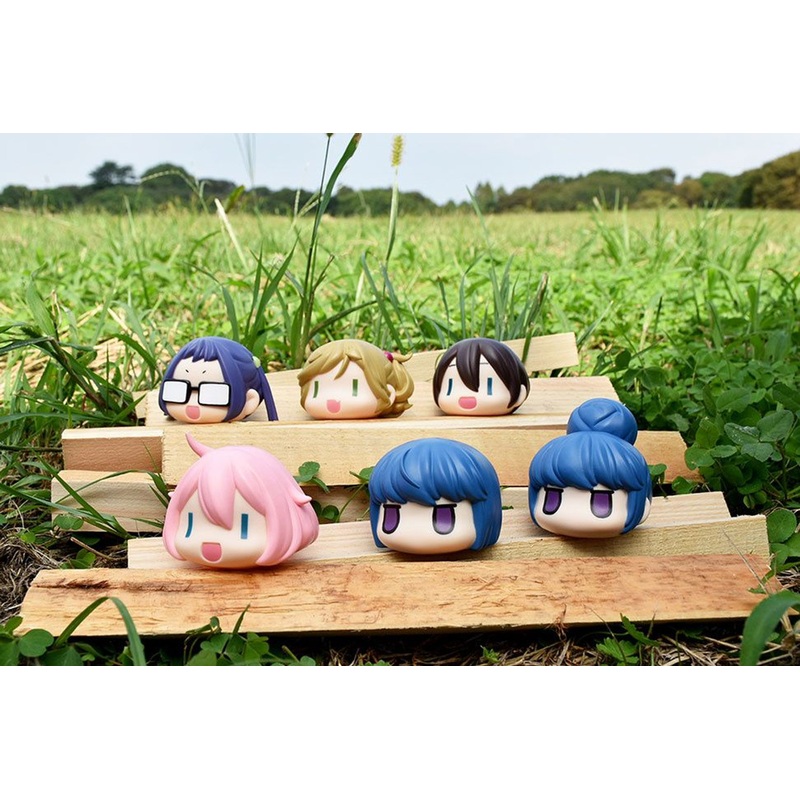 Tokyo Figure Laid-Back Camp Character Icon Soft Vinyl Collection 6pcs Box